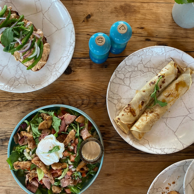 A beautiful spread of local lunch favorites